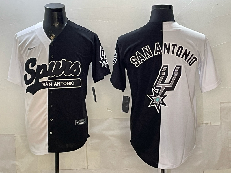 Men San Antonio Spurs blank white Season 2026 NBA Jersey 001->->NBA Jersey